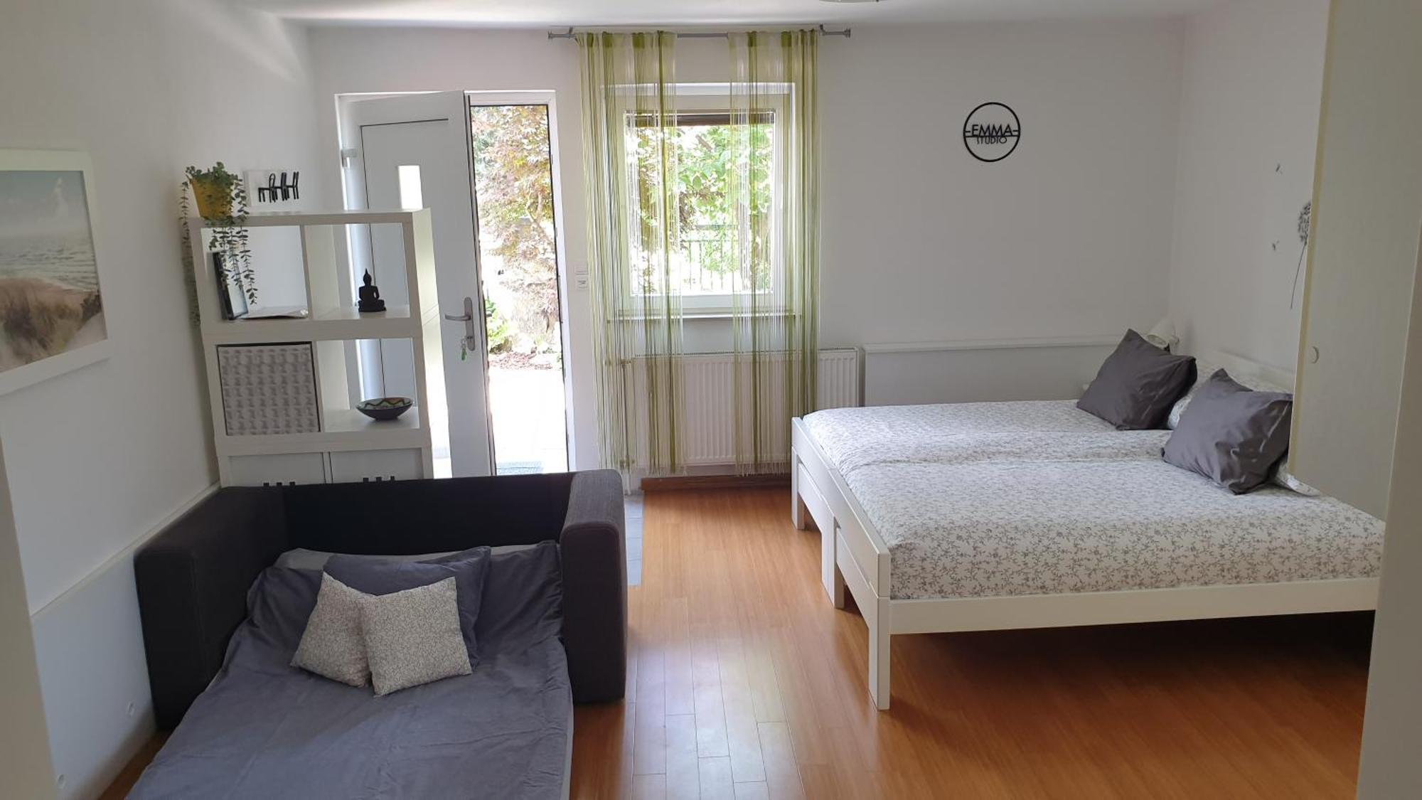 Studio Emma Ljubljana - Free Parking, Ac, Wifi Eksteriør bilde